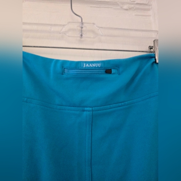 Jaanuu Women's Vibrant Blue Cropped Pants - Picture 9 of 11